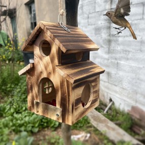 Birdhouse Nest Boxes Supplier - Eco-friendly Hanging