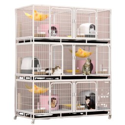 Animal Breeding Cages Supplier - 6 Door 3 Layer