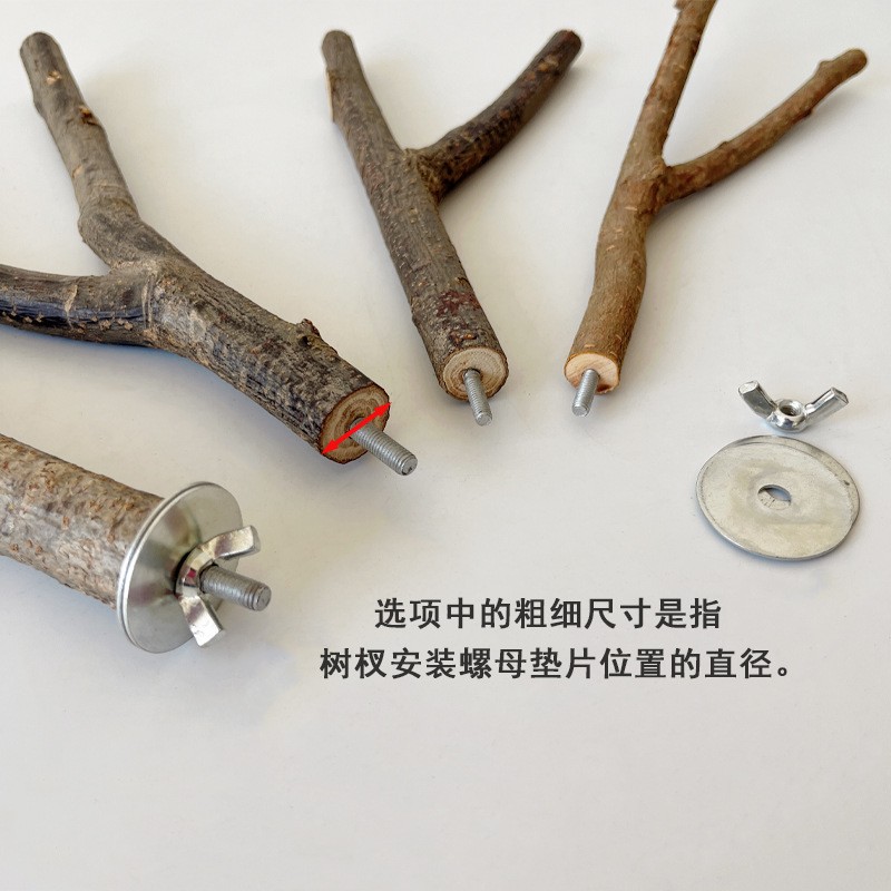 Wooden Stick Perches Manufacturer - Natural Hamster