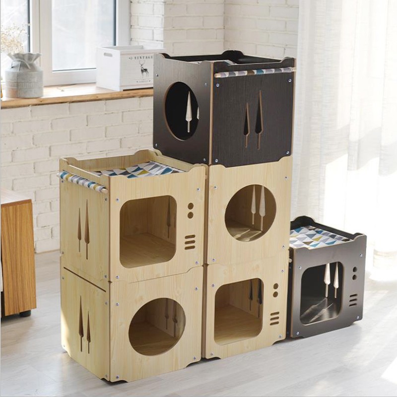 Wooden Pet Houses Manufacturer - Indoor Hammock Box