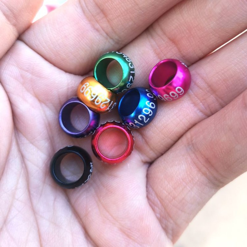 Aluminum Pigeon Rings Factory - Custom Logo Color Wholesale