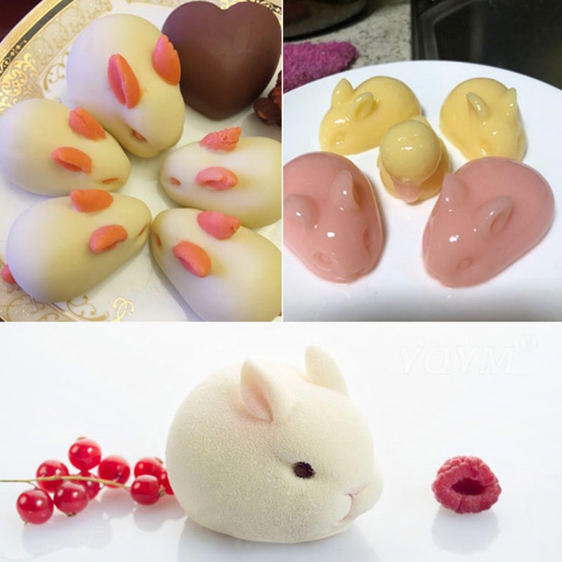 Rabbit Cake Mold Supplier - 6 Cavity 3D Bunny