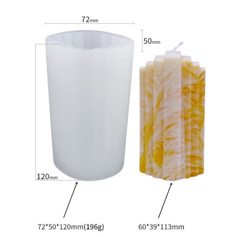 Candle Mold Supplier - Custom Cylinder Pillar