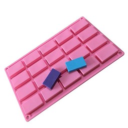 Soap Mold Manufacturer - 20 Cavity Rectangular