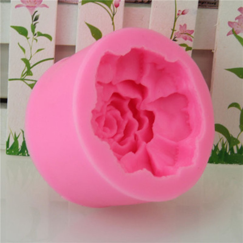 Soap Mold Manufacturer - Round Carnation Flower