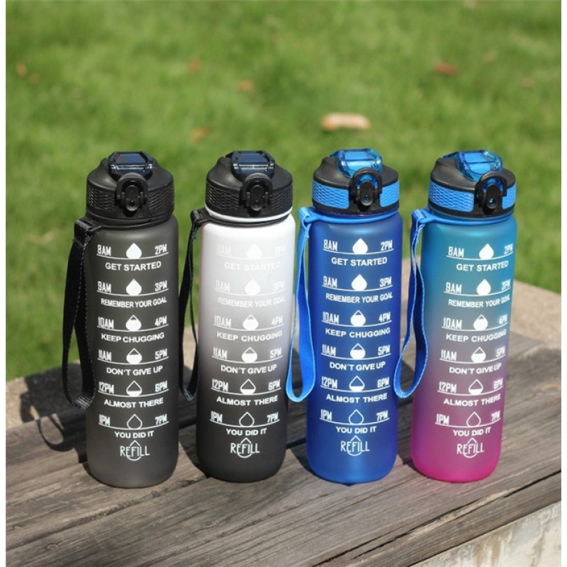 Sports Kettle Factory - 1000ml PP Plastic Straw