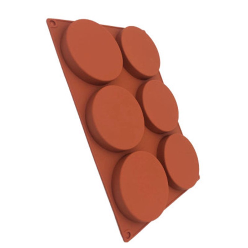Baking Mold Factory - 6 Cavity Round Silicon