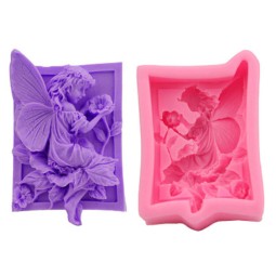 Soap Mold Factory - Angel Flower Silicone Food Grade