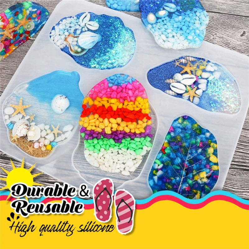 Epoxy Mold Supplier - Geode 5 Large Irregular