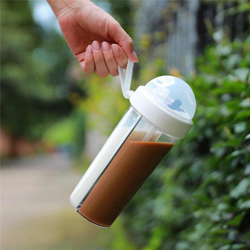 Double Straw Bottle Supplier - Plastic Lovers Kids Use