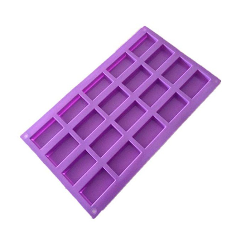 Soap Mold Manufacturer - 20 Cavity Rectangular