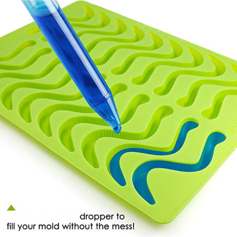 Chocolate Mold Factory - Snake Shape 20 Cavity