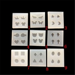 Stud Earring Mold Supplier - Triangle Shape Resin