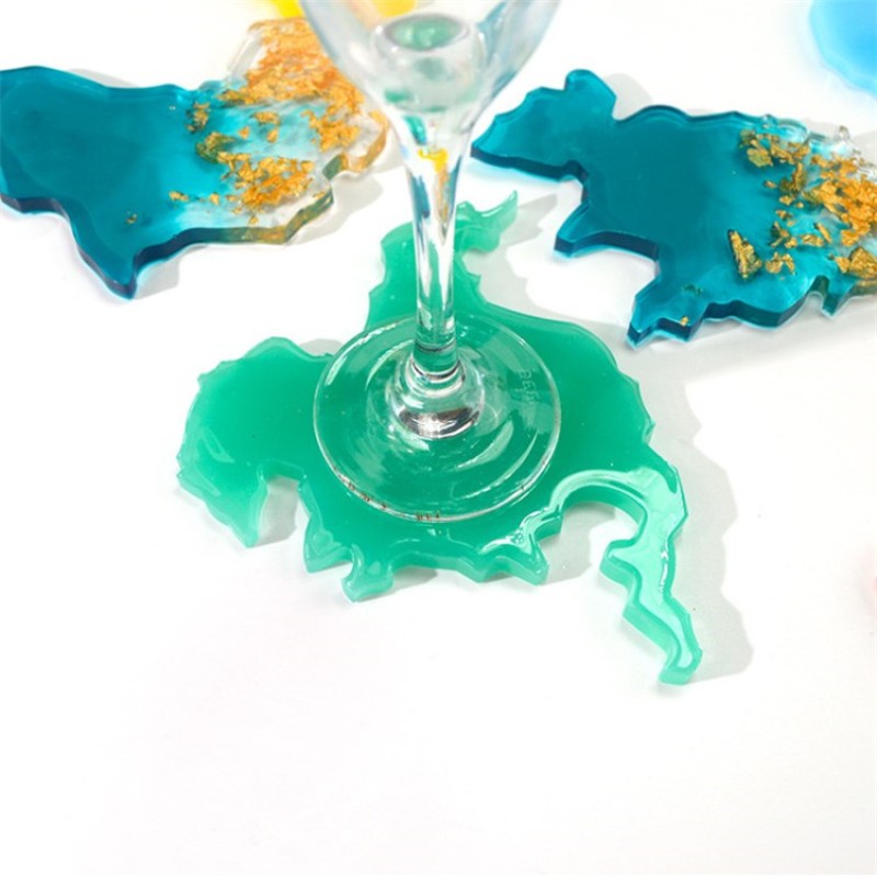Map Coaster Mold Supplier - Africa Continent Silicone