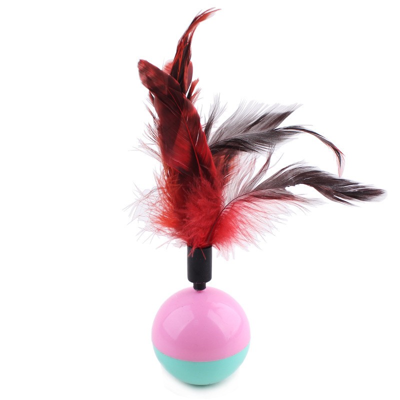 Cat Toy Factory - OEM Feather Falling Ball Tumbler
