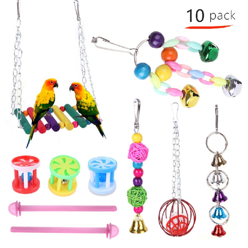 Parrot Toys Manufacturer - OEM 10 Pack Playing Training