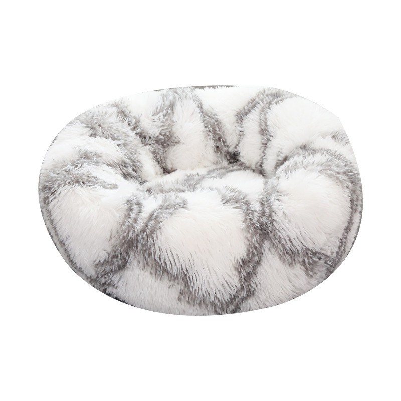 Pet Bed Factory - OEM Fluffy Round Soft Non-Slip