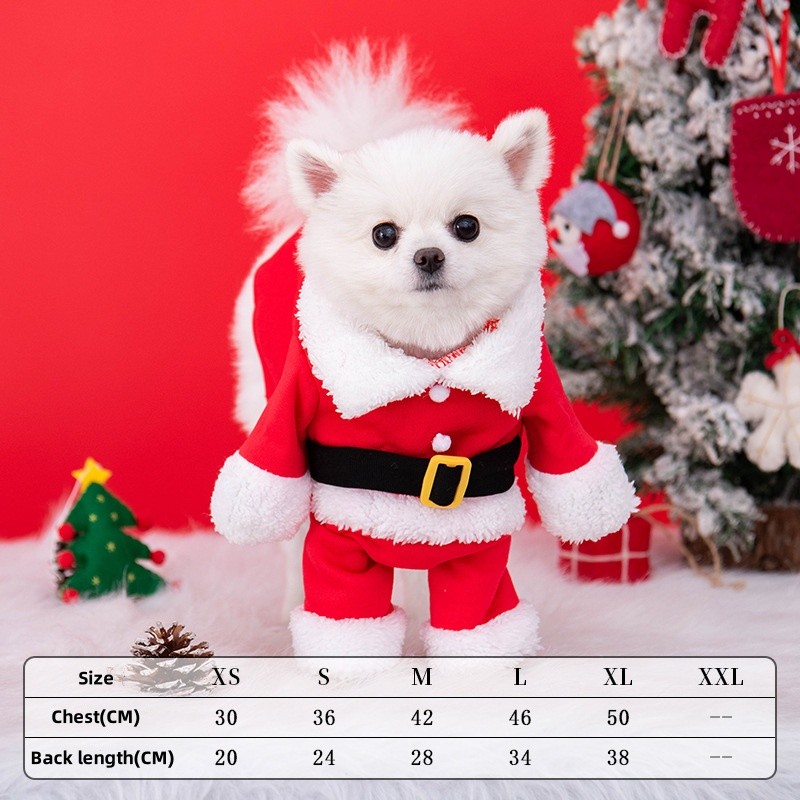 Christmas Dog Clothes Manufacturer - OEM Small Upright Outwear