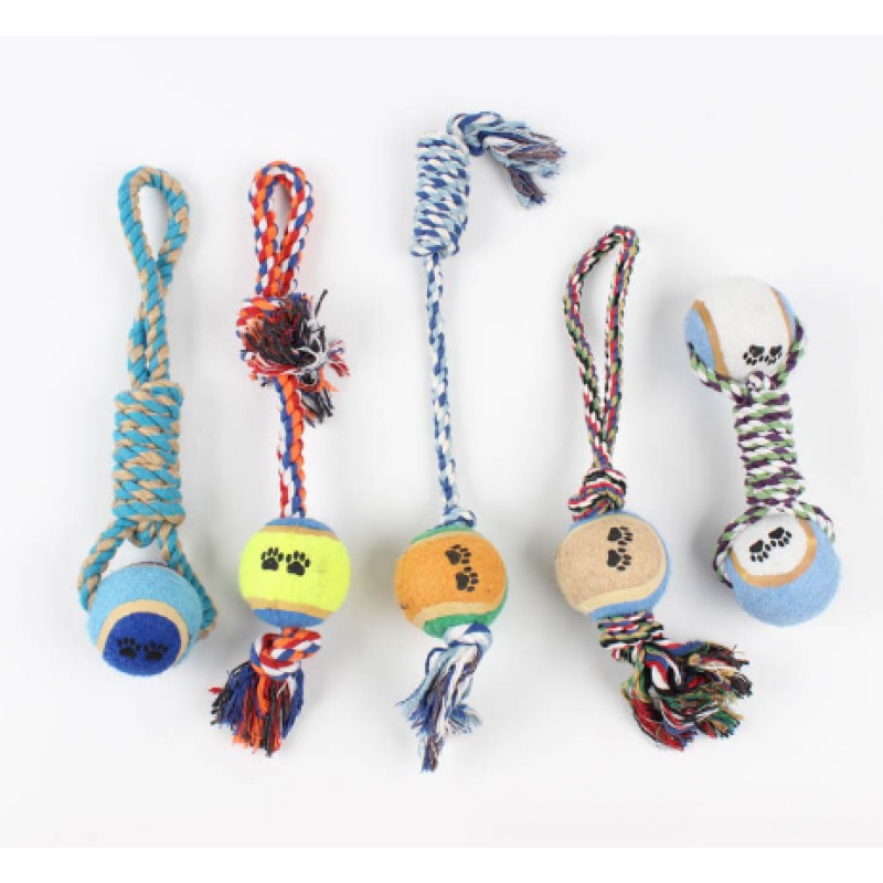 Pet Rope Toys Factory - OEM Knotted Cotton Small Large