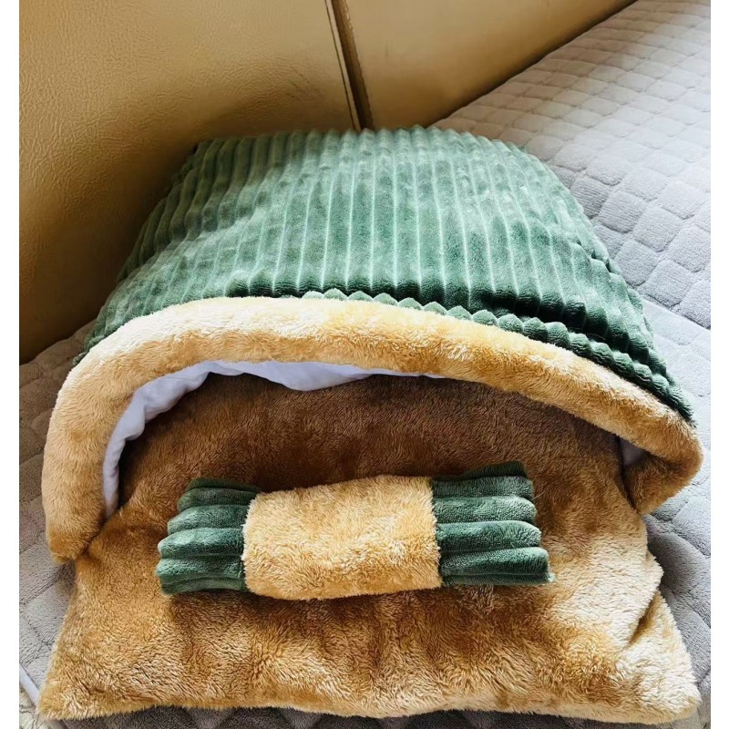 Cat Bed Factory - OEM Semi Closed Slipper Removable