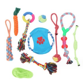 Pet Rope Toys Factory - OEM Knotted Cotton Small Large