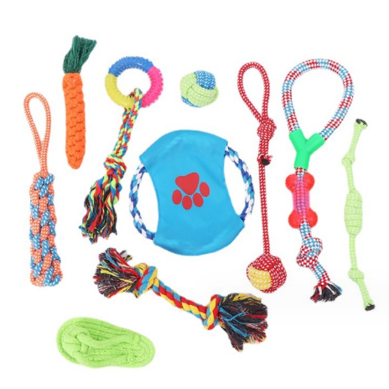 Pet Rope Toys Factory - OEM Knotted Cotton Small Large