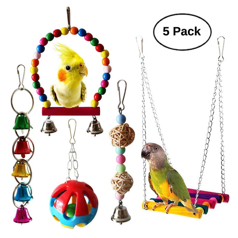 Parrot Toy Manufacturer - OEM Ladder Rattan Ball Hanging