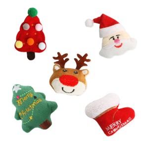 Pet Chew Toys Wholesale - OEM Christmas Squeaky Stuffed