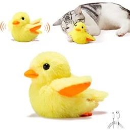 Pet Duck Toy Manufacturer - OEM Rechargeable Flapping Plush