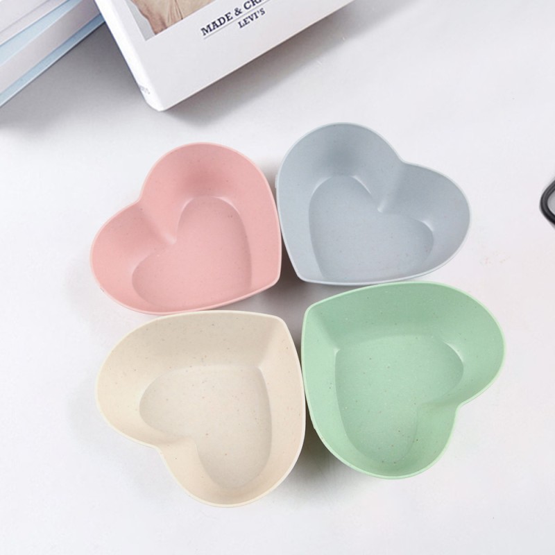 Small Animal Bowl Factory - OEM Heart Shape Anti-Spreader Food
