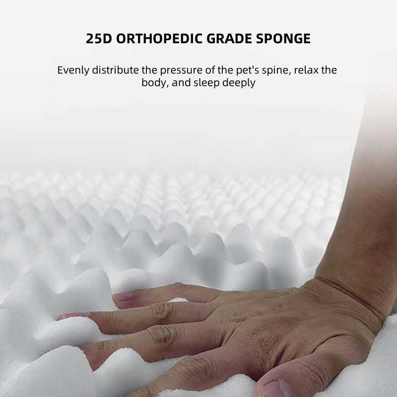 Memory Foam Dog Bed Manufacturer - OEM Waterproof Egg Sponge