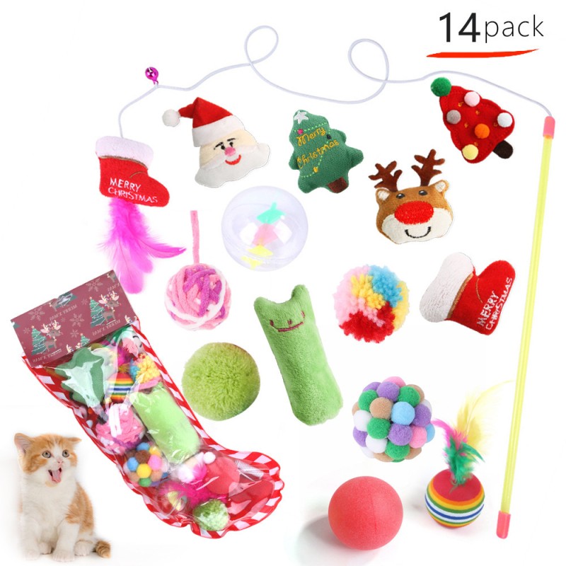Pet Chew Toys Wholesale - OEM Christmas Squeaky Stuffed
