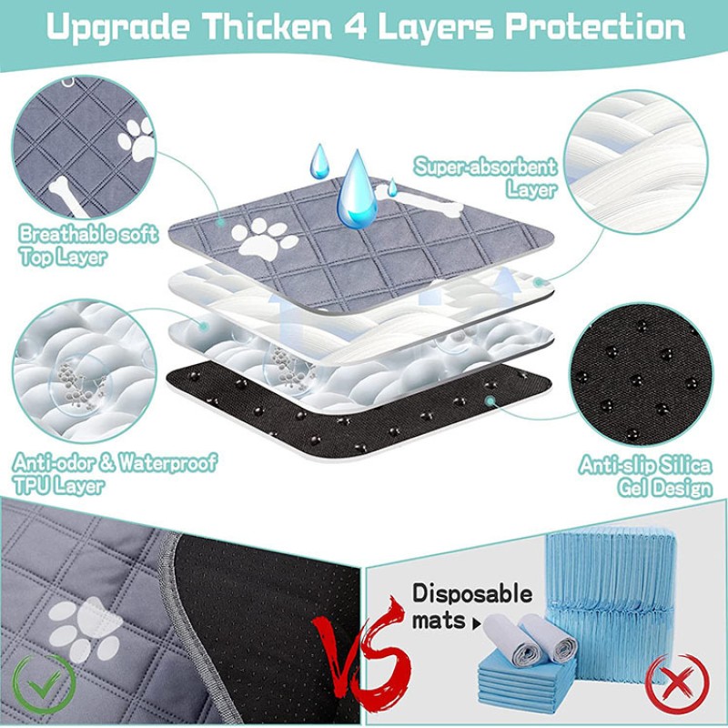 Pet Mat Manufacturer - OEM Washable Diaper Multiple Designs