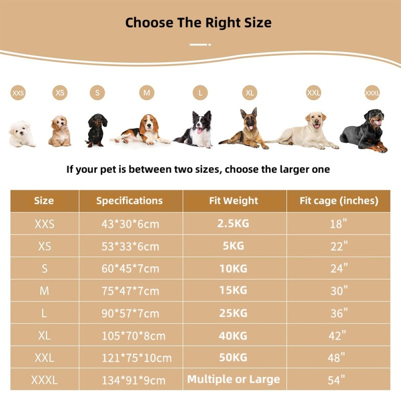 Dog Bed Manufacturer - OEM Cotton Waterproof Removable Mat