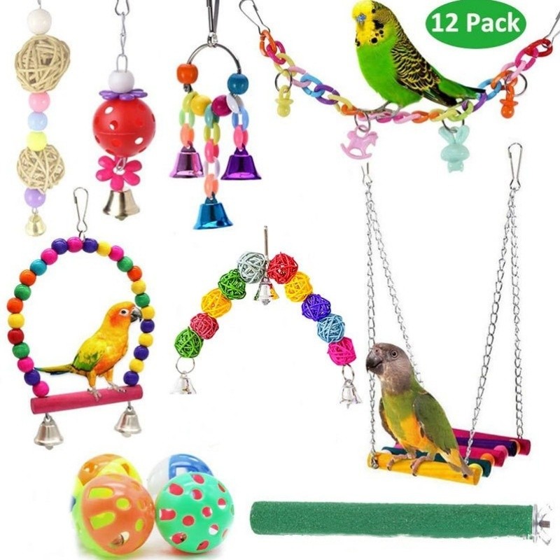 Parrot Toy Manufacturer - OEM Ladder Rattan Ball Hanging