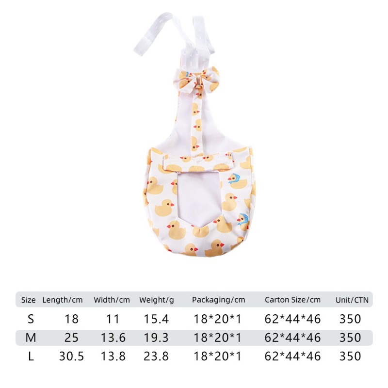 Pet Diaper Factory - OEM Foldable Duck Chicken Harness Set