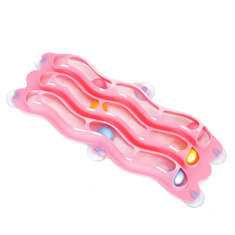 Cat Track Toys Manufacturer - OEM Three-Layer Wall Suction