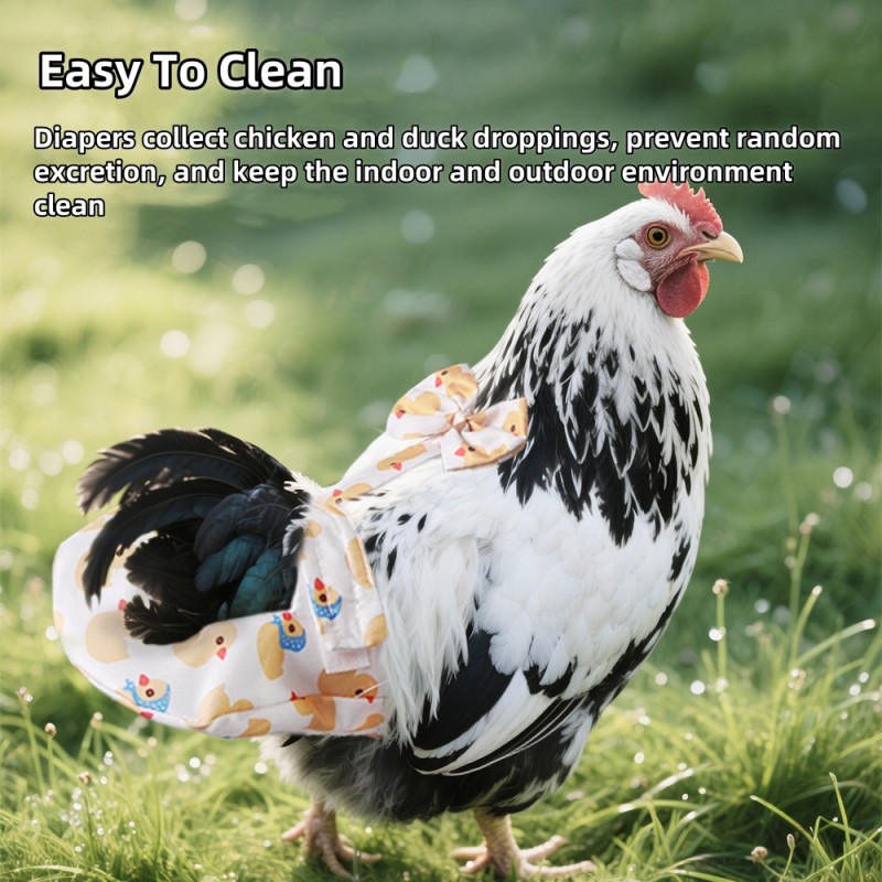 Pet Diaper Factory - OEM Foldable Duck Chicken Harness Set