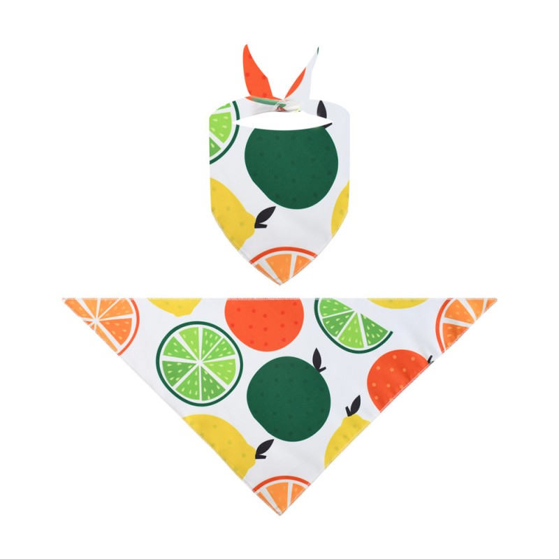 Pet Bandanas Wholesale - OEM Digital Printing Summer Fruit