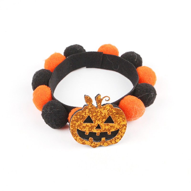 Pet Collar Factory - OEM Halloween Pumpkin Decorative