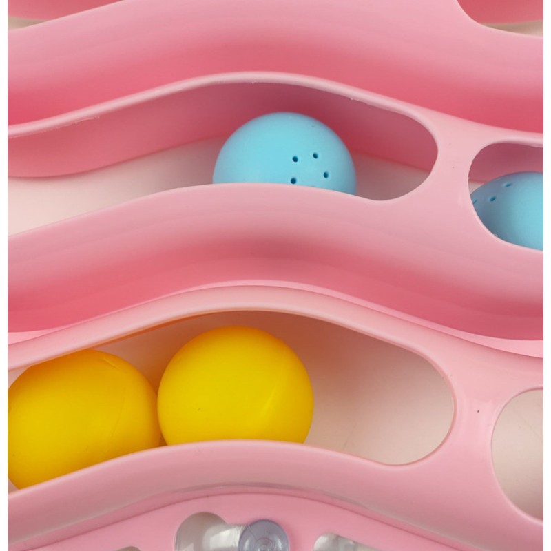 Cat Track Toys Manufacturer - OEM Three-Layer Wall Suction