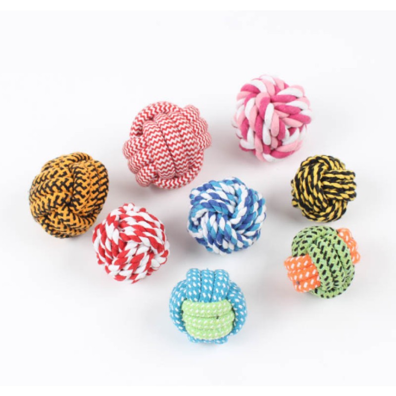 Pet Rope Toys Factory - OEM Knotted Cotton Small Large