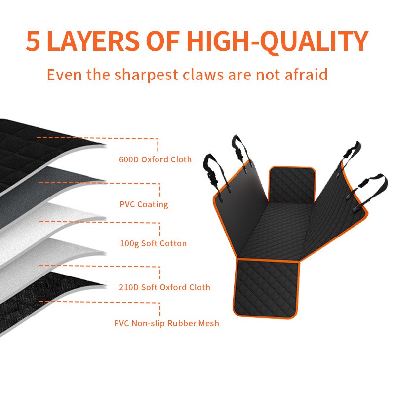 Car Seat Mat Factory - OEM Dog Rear Seat Anti-scratch