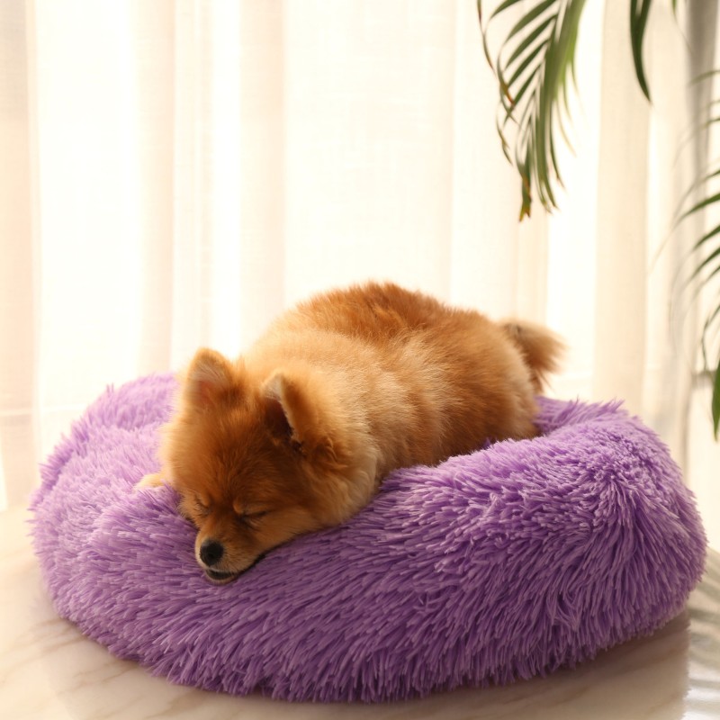 Pet Bed Manufacturer - OEM Winter Warm Plush Non-Slip