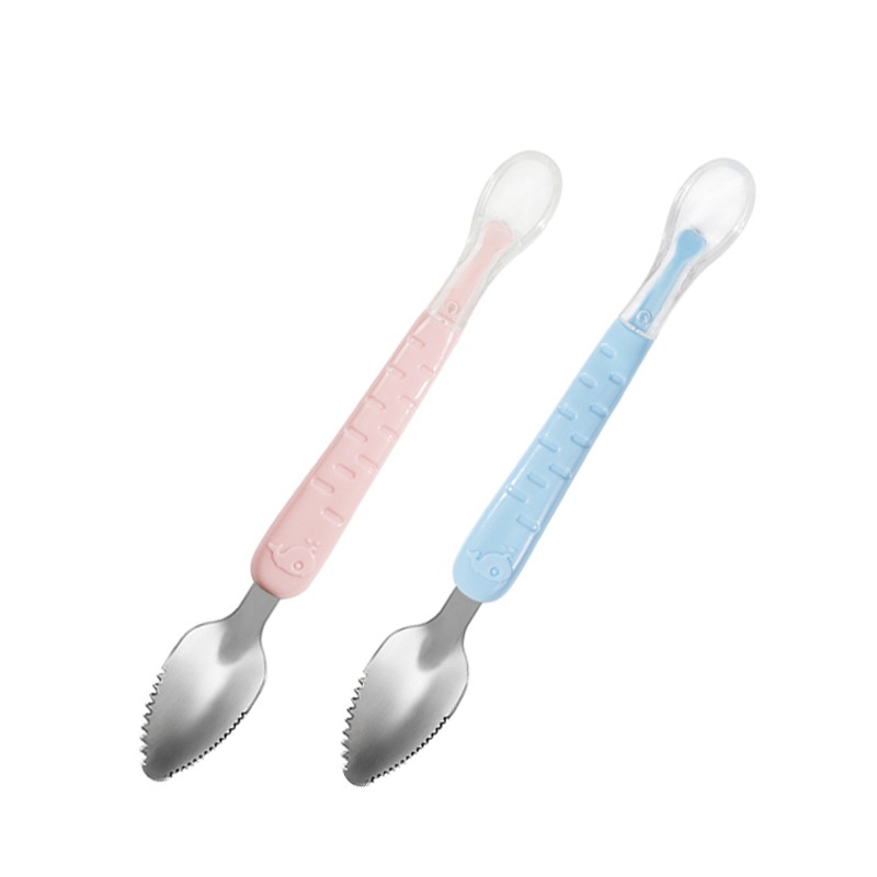 Baby Training Spoon Factory - Double-headed Soft Tip