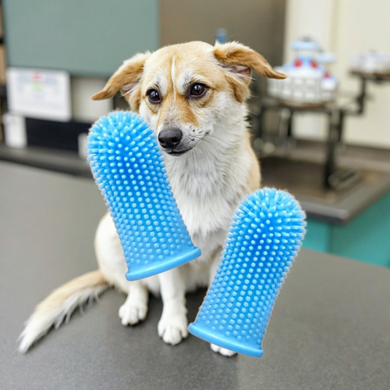 Pet Finger Toothbrush Supplier - Super Soft Dental Kit