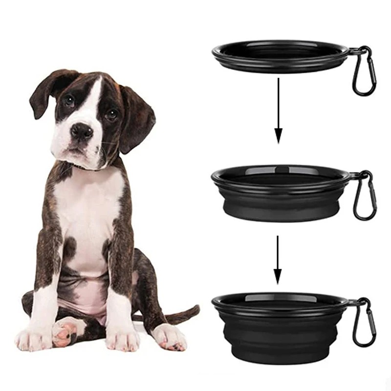Pet Folding Bowl Supplier - 350ml Travel Outdoor