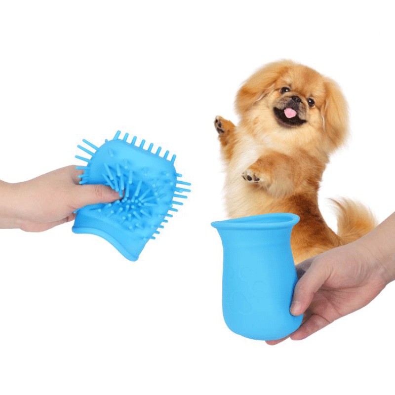 Paw Washer Cup Supplier - Portable Towel Brush Cleaner