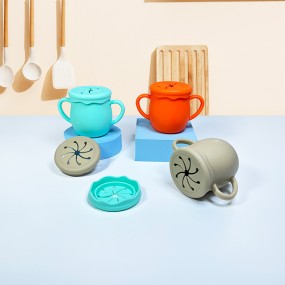 Baby Cup Manufacturer - Non-spill Handle Lid Training