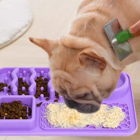 Pet Feeder Bowl Supplier - Non-slip Lick Mat Food Grade